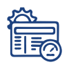 Seamless integration of monitoring icon