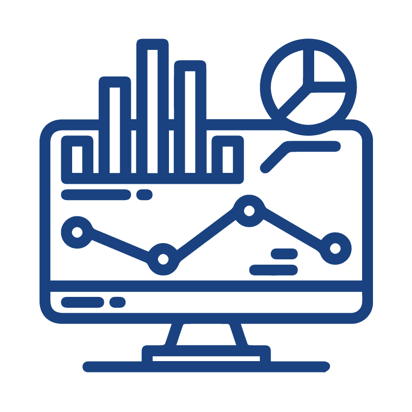 Shop floor analytics icon