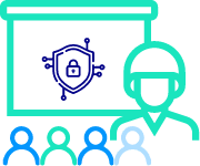 User awareness training icon